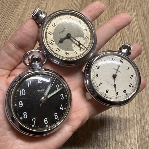 Vintage smiths pocket watches - smiths,