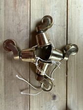 Set of 4 Vintage Brass