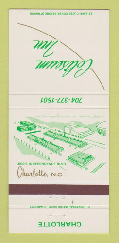 Matchbook cover coliseum inn - cover,