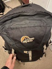 Lowe Alpine TFX Outback 65:80 Black Hiking Backpack Rucksack Camping Walking Bag