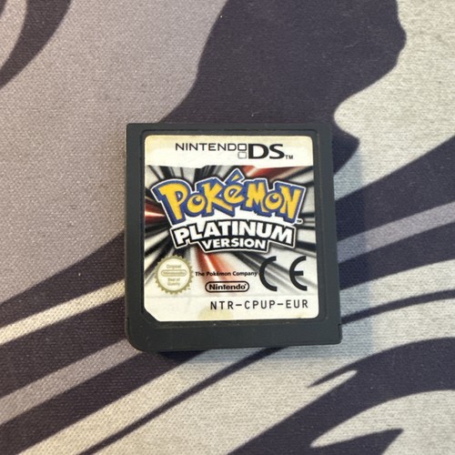 Pokémon platinum version - platinum,