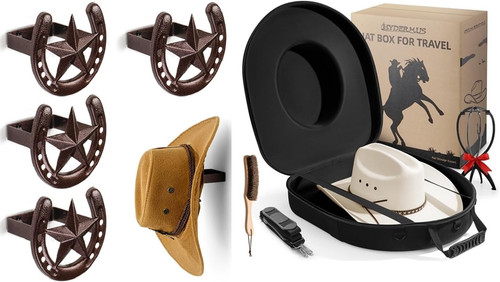 Cowboy hat hanger - cowboy,
