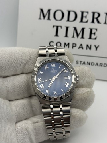 Tudor royal blue men watch - blue, men's