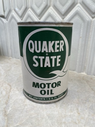 Vintage quaker state motor oil - state,