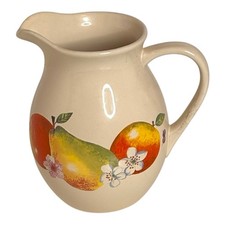 Price & Kensington Country Fruits Stoneware Jug - Apples and Pears 16 cm High