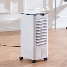 Daewoo 6.5L Portable Air Cooler Evaporative Fan With Remote Control LED Display