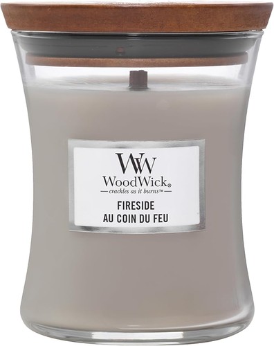 Woodwick scented candle - candle, with