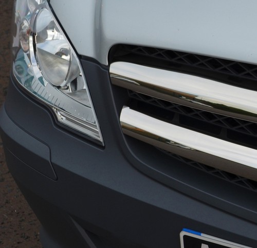 Chrome grille accent trim - trim, set