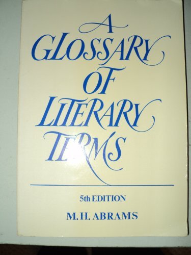 Glossary literary - of,