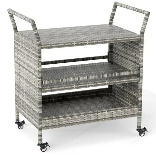 Outdoor bar cart tier patio - outdoor,