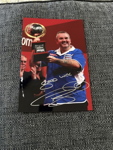 Phil taylor pdc - pdc, signed