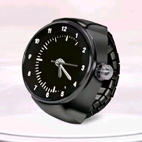 Black stainless steel finger - black,