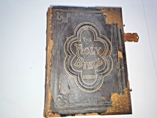 Antique Holy Family Bible The