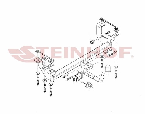 Tow bar for suzuki - bar, jimny