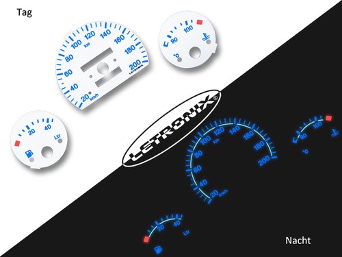 Dash speedo plate - el-dash,