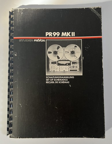 Original studer revox pr99 - revox, mk