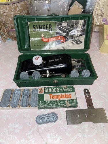 Singer sewing machine button - sewing,