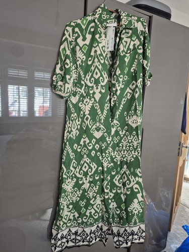 Zara green printed tribal - zara,