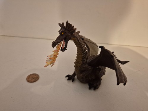 Papo brown dragon - dragon, enchanted