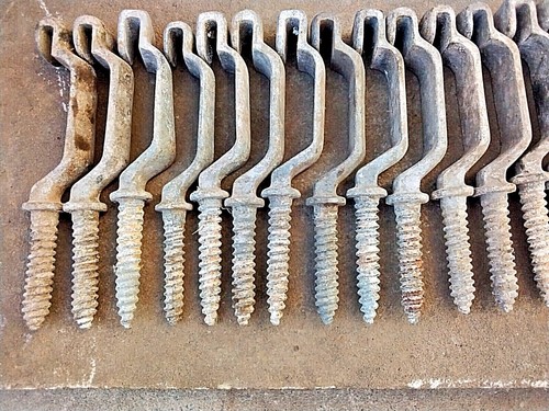Vintage butchers slide - rail, (