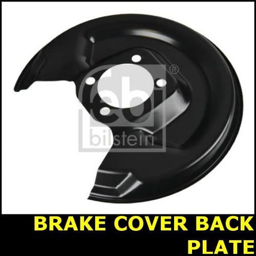 Brake cover back plate - brake,
