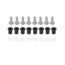 Screen Bolt Nuts Silver for