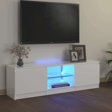 TV Cabinet⭐TV Stand with LED Lights⭐TV Unit Hall Entertainment Cenrtre⭐vidaXL UK