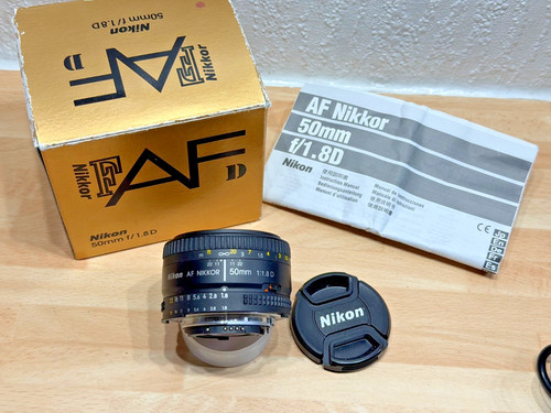 Nikon nikkor 50mm 8 d - f1.8,