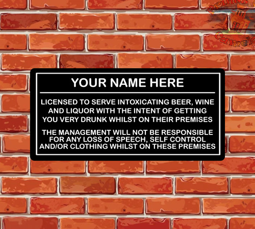 Personalised licensed sell - licensed,