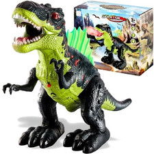 Electric Dinosaur Toy Large T-Rex Walking Roaring Dinosaur Sound Kids Gifts UK