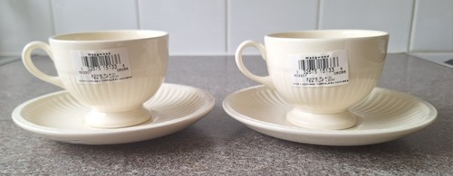 Pair wedgwood edme low tea - wedgwood,