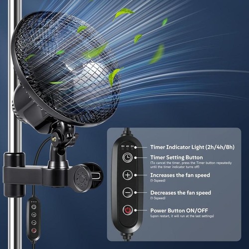 Clip fan brushless - fan,