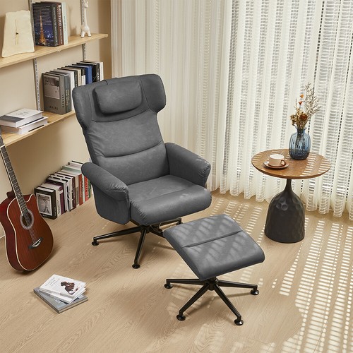 Luxury leather recliner - pu,