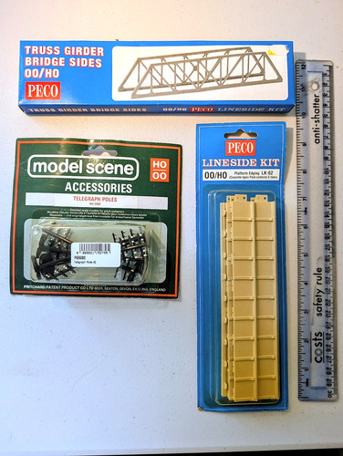 Peco bridge girder sides - girder,