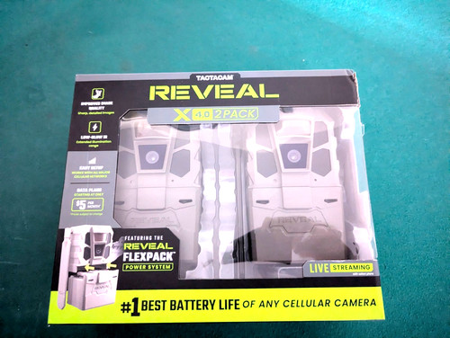 Tactacam reveal pack - 2-pack, 4.0