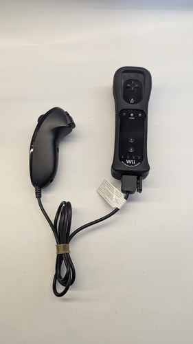 Official nintendo wii black - official,