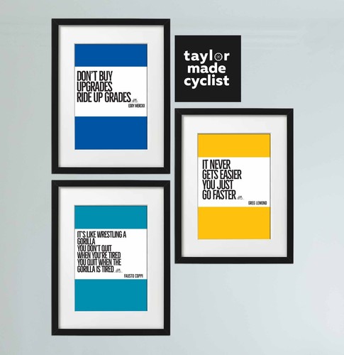 Cycling quote prints eddy - quote,