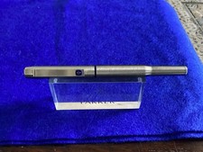 Parker 25 Blue Trim Flat Top