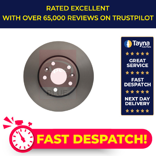 Brake discs pair - pair, vented