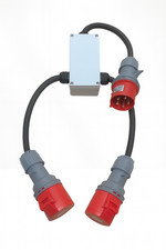 32A 5 Pin 3 Phase Splitter