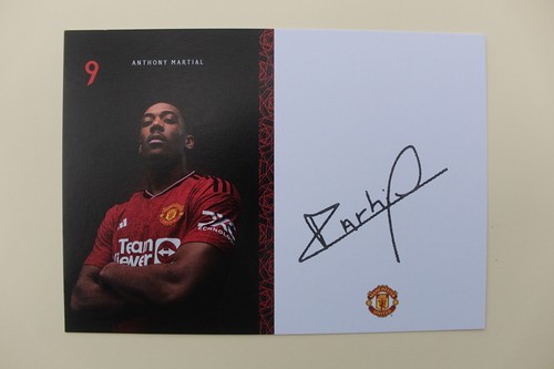 2023 anthony martial - 2023-24, signed