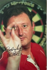 Eric Bristow Hand Signed 12x8