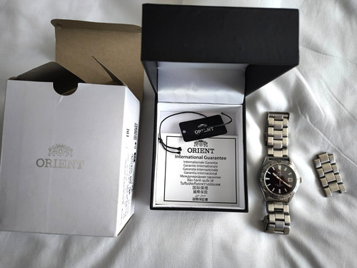 Orient mako 40mm black - mako, dial