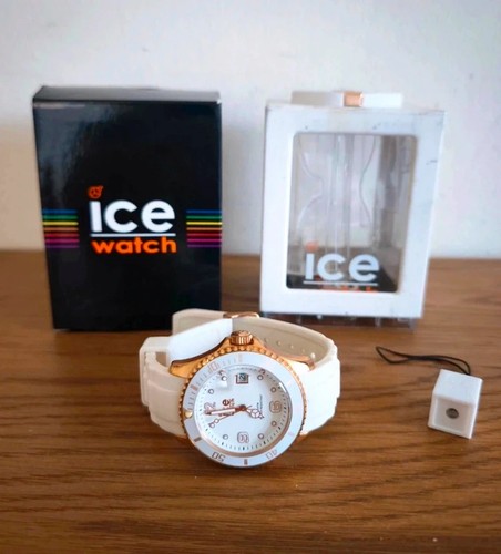 Ice watch 40mm - white, rose