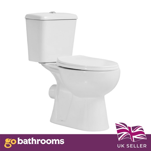Rimless close coupled toilet - rimless,