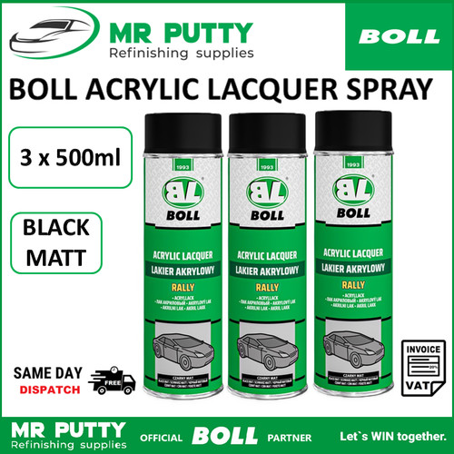 Matt black spray - black, paint