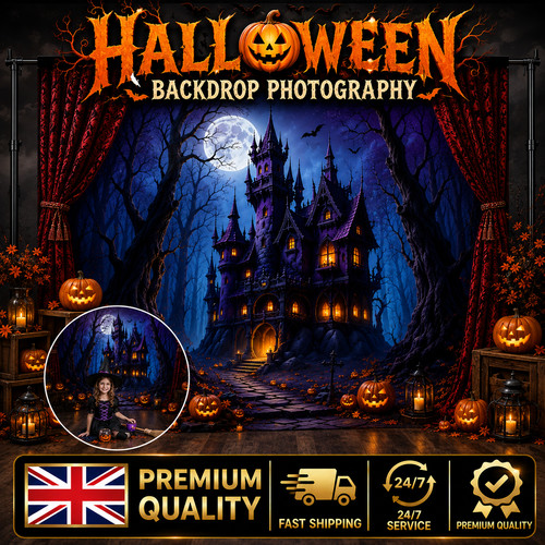 Halloween castle circus - castle,