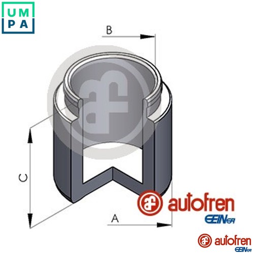 Piston brake caliper d02534 - piston,