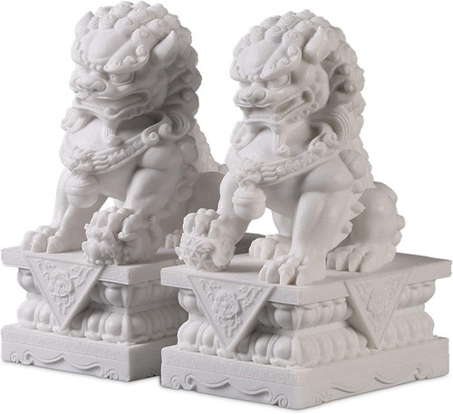 Large size foo dogs - size,