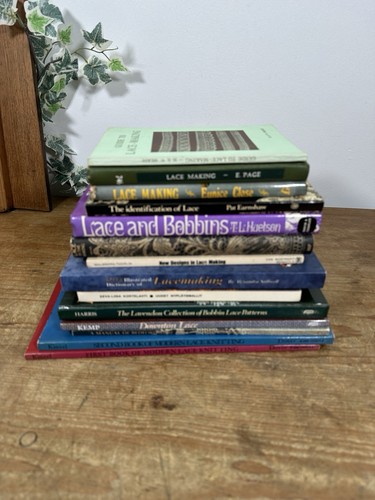 Job lot books of lace - 14,